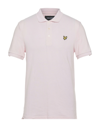 Lyle & Scott Polo Shirts In Pink