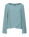 Emporio Armani Blouses In Sage Green