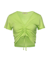 Shop ★ Art Shopart Woman T-shirt Lime Green Size S Cotton, Modal In Green