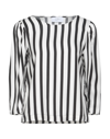 Soallure Blouses In Black