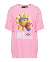 Love Moschino T-shirts In Pink