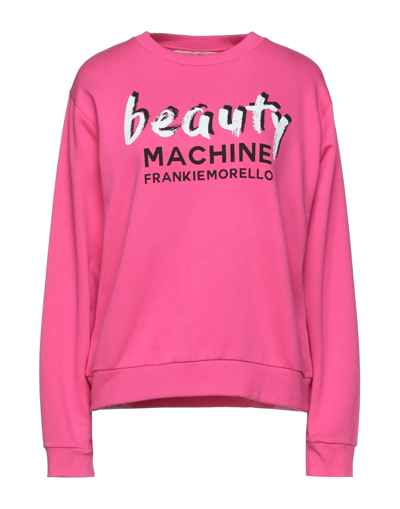 Frankie Morello Sweatshirts In Fuchsia