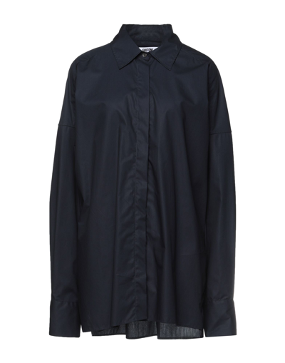 Mauro Grifoni Shirts In Dark Blue