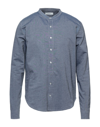 ALPHA STUDIO ALPHA STUDIO MAN SHIRT MIDNIGHT BLUE SIZE 40 COTTON,12641924OS 4