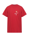 Bel-air Athletics T-shirts In Red