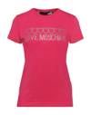 Love Moschino T-shirts In Pink