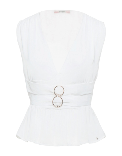 Guess Tops In White