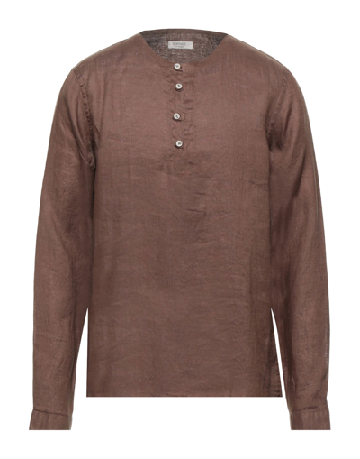 Sseinse Shirts In Brown