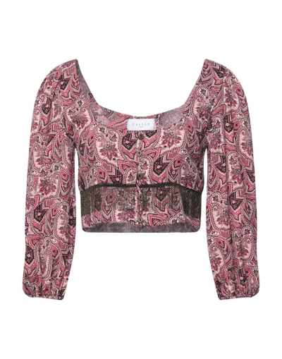 Gaelle Paris Blouses In Fuchsia