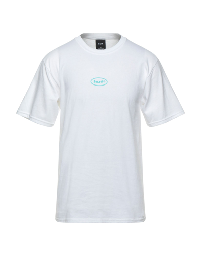 Huf T-shirts In White
