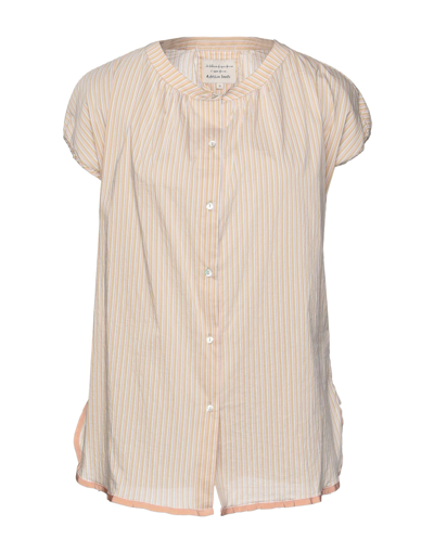 Alessia Santi Shirts In Beige