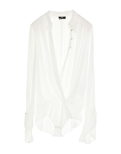 Elisabetta Franchi Blouses In White