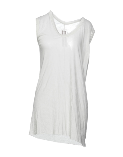 Rick Owens T-shirts In Light Grey