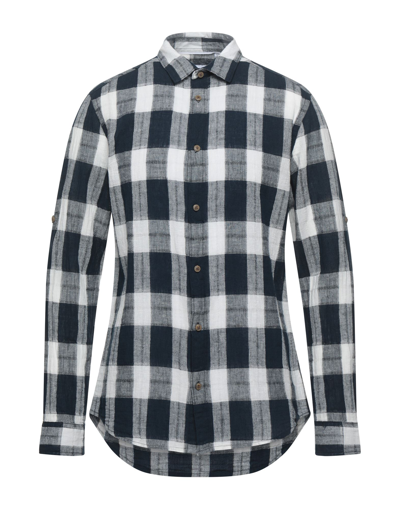 Only & Sons Shirts In Dark Blue