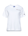 Champion T-shirts In White