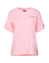 Champion T-shirts In Pink