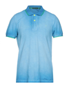 Shockly Polo Shirts In Azure