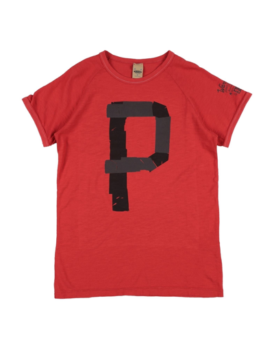 Please Kids' T-shirts In Red