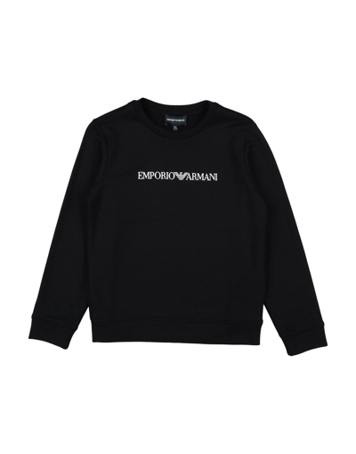 Emporio Armani Babies' Sweatshirts In Blue
