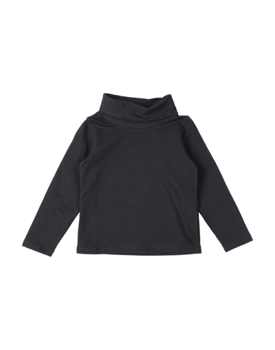 Emporio Armani Babies'  Toddler Girl T-shirt Black Size 4 Cotton, Elastane