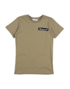 Numero 00 Kids' T-shirts In Military Green