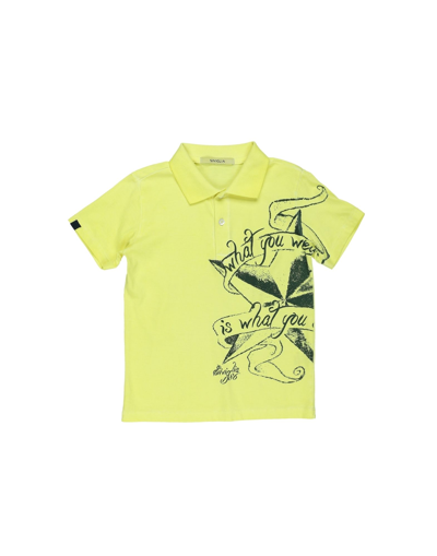 Siviglia Kids' Polo Shirts In Yellow