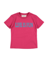 Alberta Ferretti Kids' T-shirts In Fuchsia