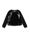 Pinko Up Sweatshirts In Black
