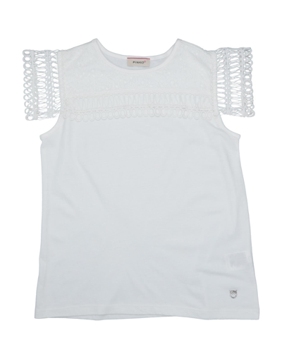 Pinko Up Kids' T-shirts In White