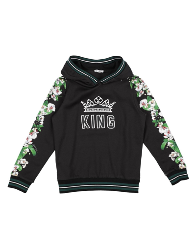 Dolce & Gabbana Kids' Sweatshirts In Black