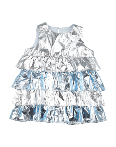 Douuod Kids' Blouses In Silver