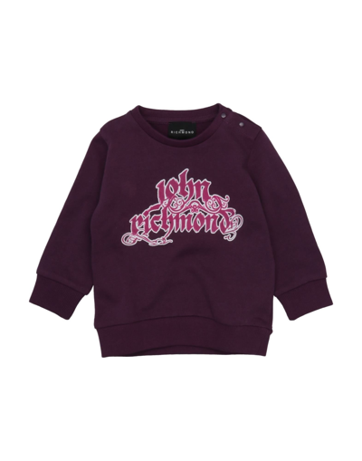 John Richmond Kids' Sweatshirts In Purple