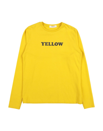 Vicolo Kids' T-shirts In Yellow