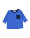 ALETTA ALETTA NEWBORN BOY T-SHIRT BLUE SIZE 3 COTTON, ELASTANE,12589457NR 3