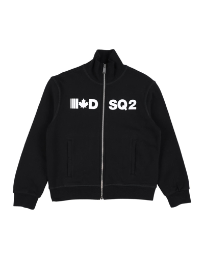 Dsquared2 Babies' Sweatshirts In Black
