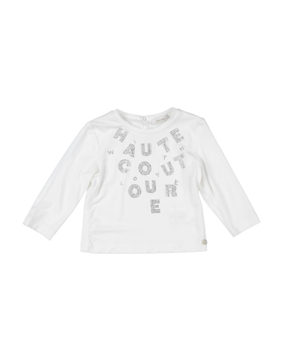 Microbe By Miss Grant Kids' T-shirts In Ivory