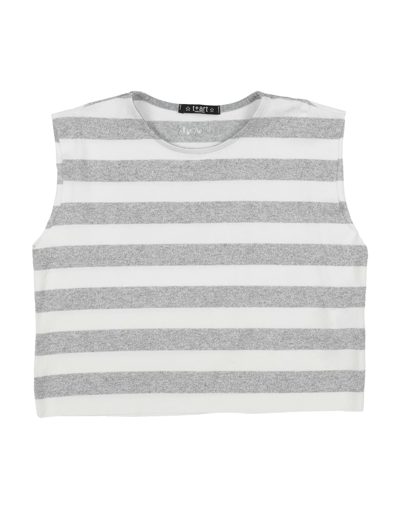 T+art Kids' T-shirts In Grey