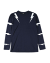 Neil Barrett Kids' T-shirts In Dark Blue