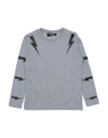 Neil Barrett Kids' T-shirts In Grey