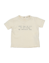 BABE AND TESS BABE & TESS NEWBORN GIRL T-SHIRT IVORY SIZE 3 COTTON,12624814LP 3