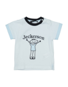 JECKERSON JECKERSON NEWBORN BOY T-SHIRT WHITE SIZE 3 COTTON, ELASTANE,12625371AJ 4