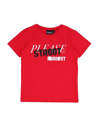 Please Kids' T-shirts In Red
