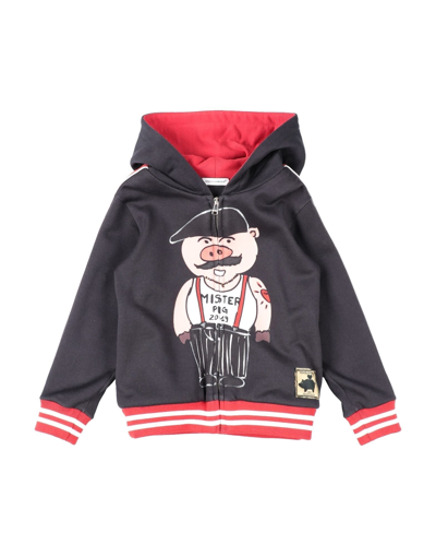 Dolce & Gabbana Kids' Sweatshirts In Black