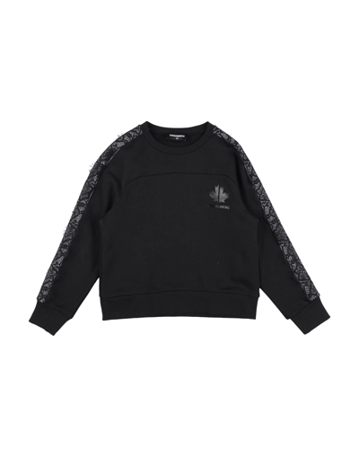 Dsquared2 Babies' Sweatshirts In Black