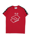Gaëlle X Lotto Leggenda Kids' T-shirts In Red