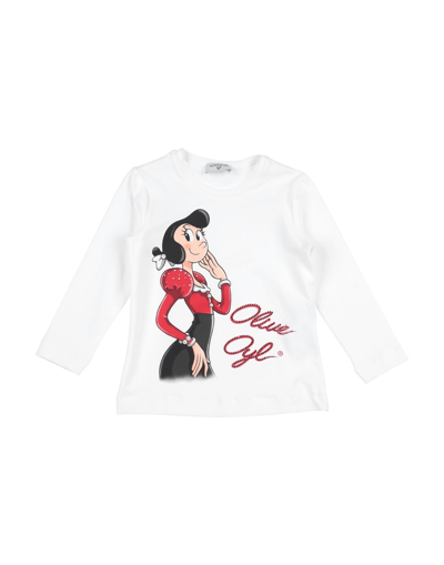 Monnalisa Kids' T-shirts In White