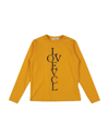 Vicolo Babies'  Toddler Girl T-shirt Yellow Size 4 Cotton, Elastane