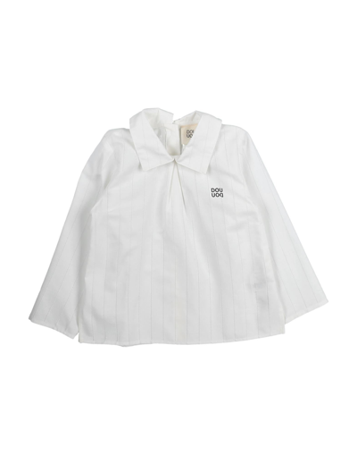 Douuod Kids' Shirts In White