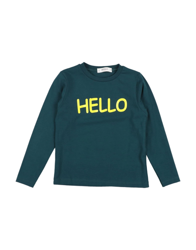 Vicolo Babies' T-shirts In Green