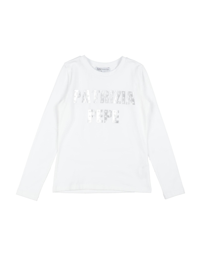 Patrizia Pepe Kids' T-shirts In White